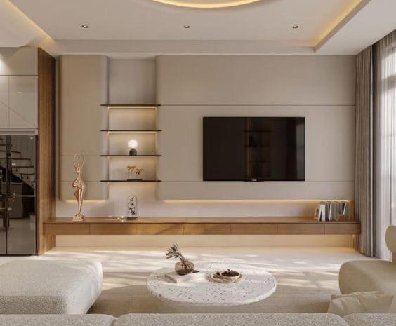 ديكور شاشات بلازما